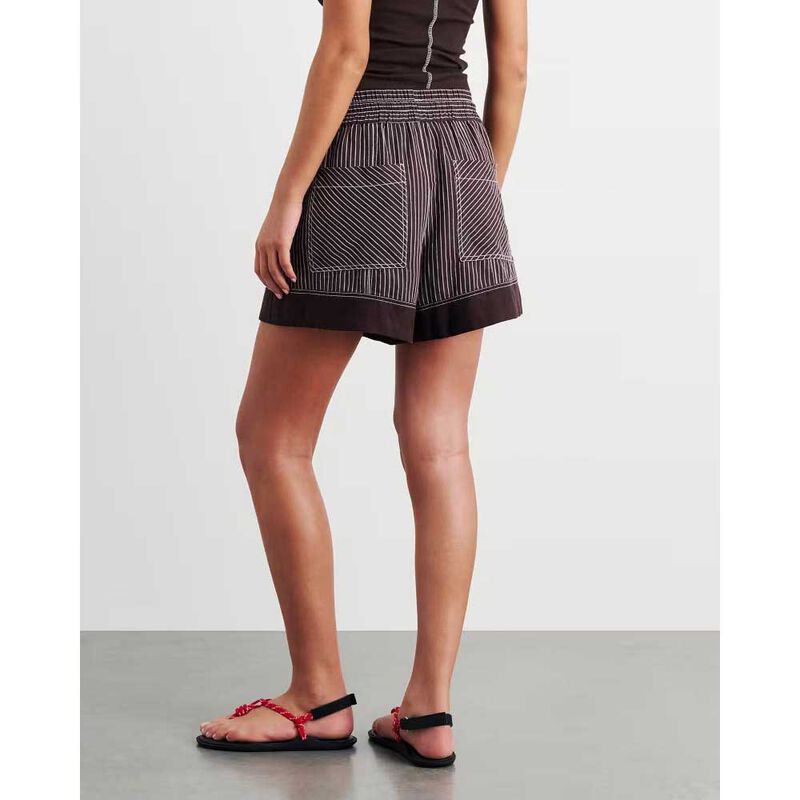 JAG Gigi Stripe Pull On Short image number 1